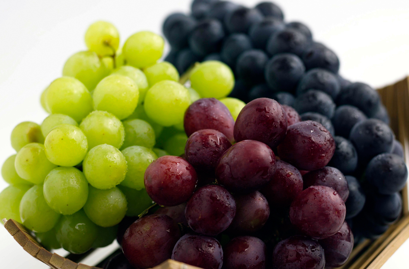 Basket of grapes